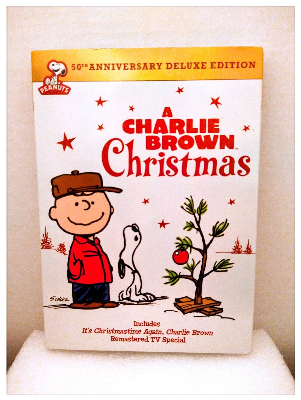 Peanuts 'A Charlie Brown Christmas '50th Anniversary Deluxe DVD *NEW*